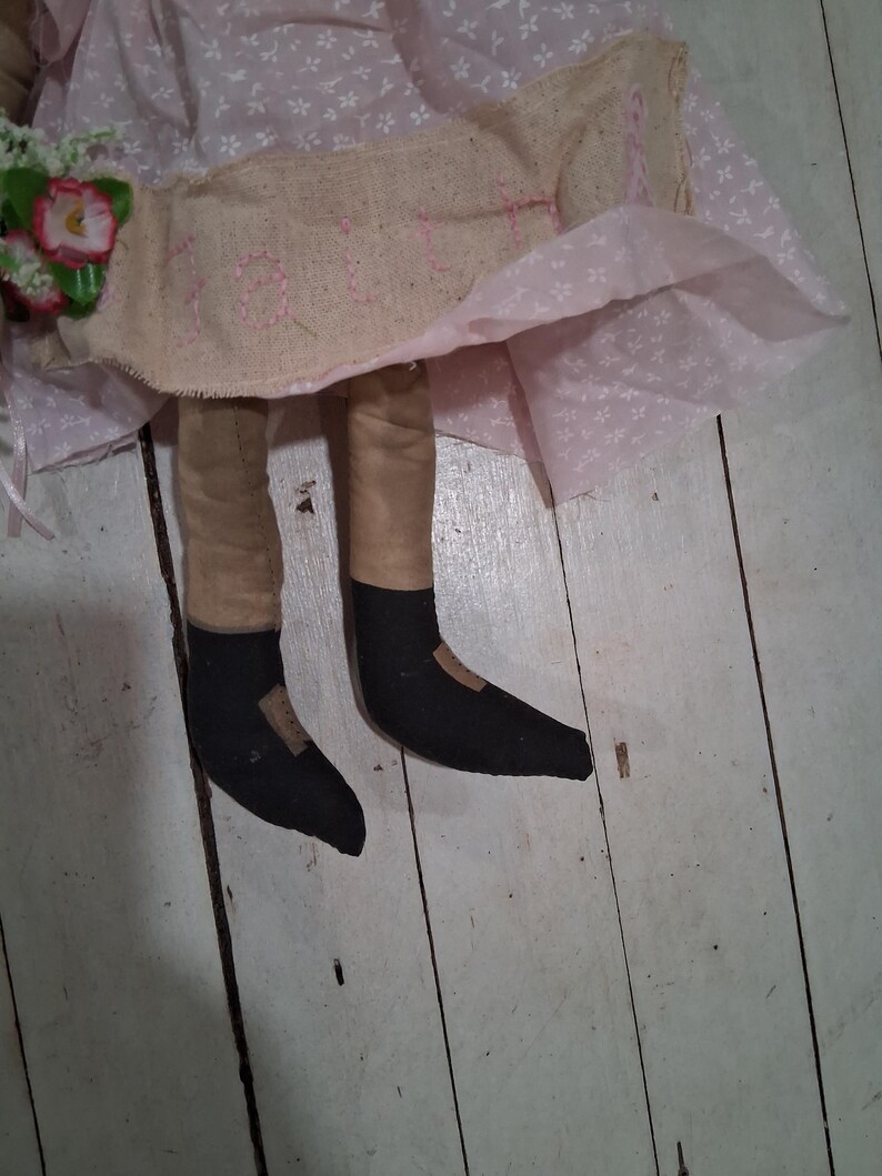 Faith Rag Vintage-style Faith Awareness Rag Doll - Etsy