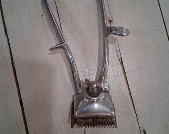 Vintage Andis Clipper Hair Clippers, Hand Powered