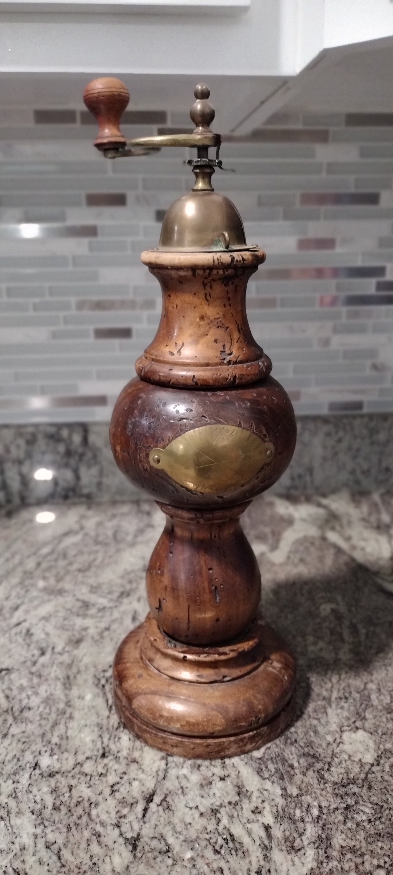 Vintage c1784 Stafanc Ugolini Firenze Coffee/ Pepper Grinder