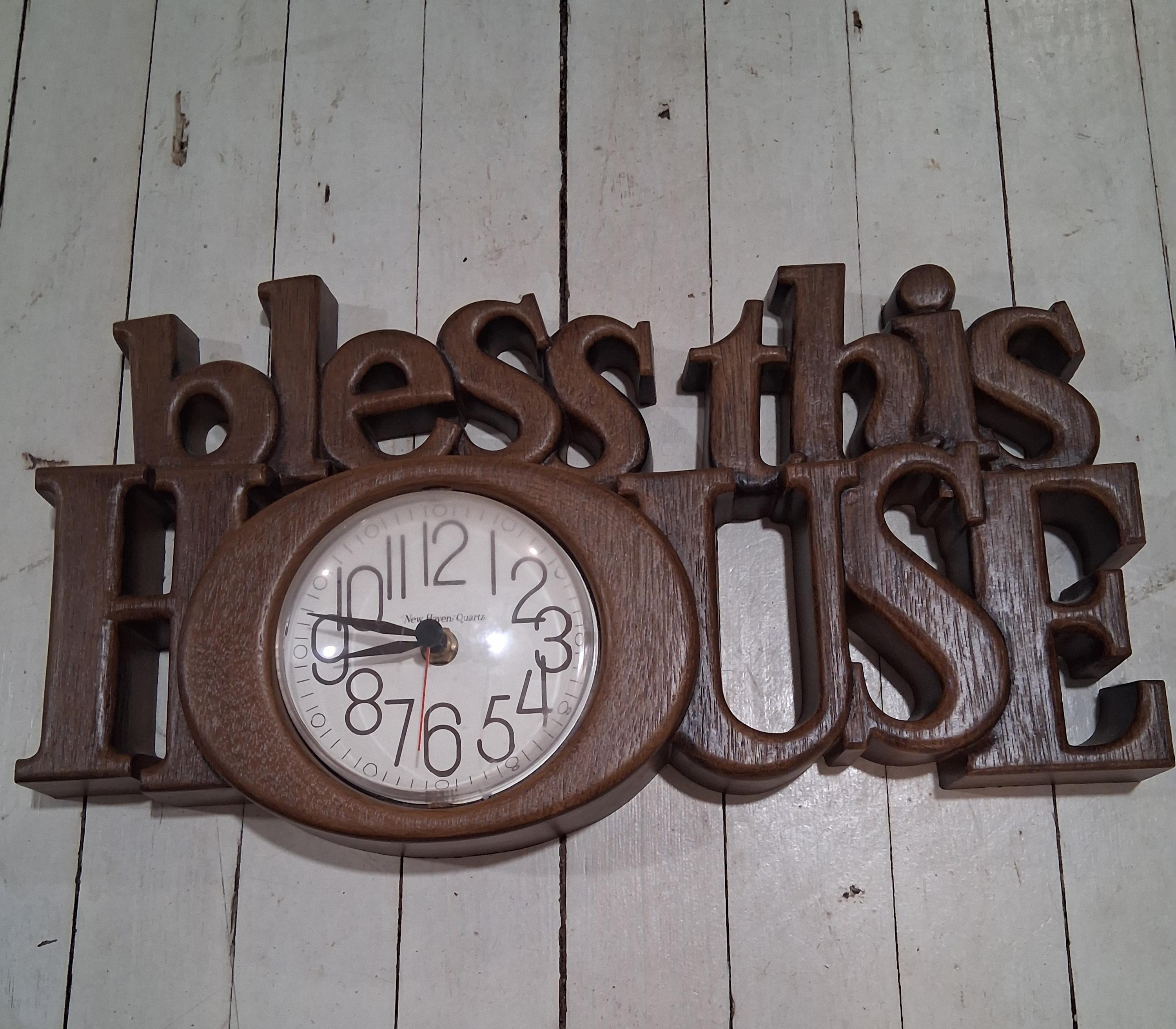 Vintage Burwood Wall Clock - Etsy
