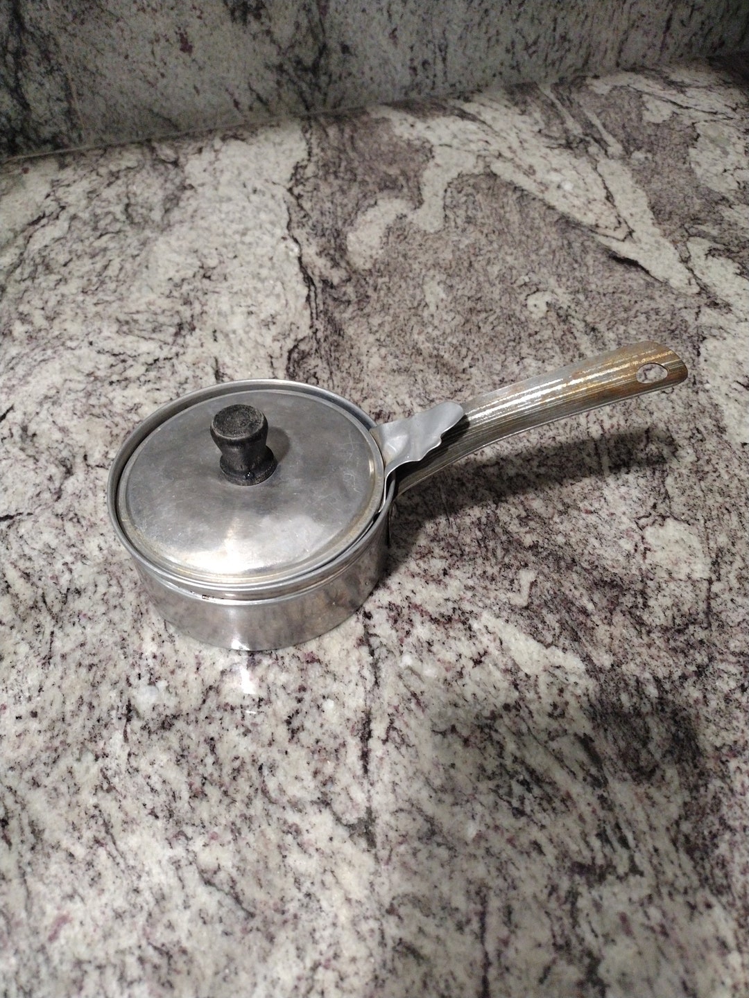 Vintage Aluminum Egg Poacher Pan Camping Etsy