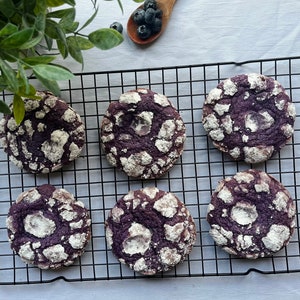 Taste of the Philippines Cookies - Ube + Calamansi Cookies, 12ct  (2 lbs), Wedding Gifts, Holiday Presents, Artisanal Gourmet Cookies