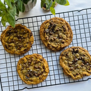 Chocolate Chip Cookies - 12ct (2 lbs), Wedding Gifts, Holiday Presents, Artisanal Gourmet Cookies