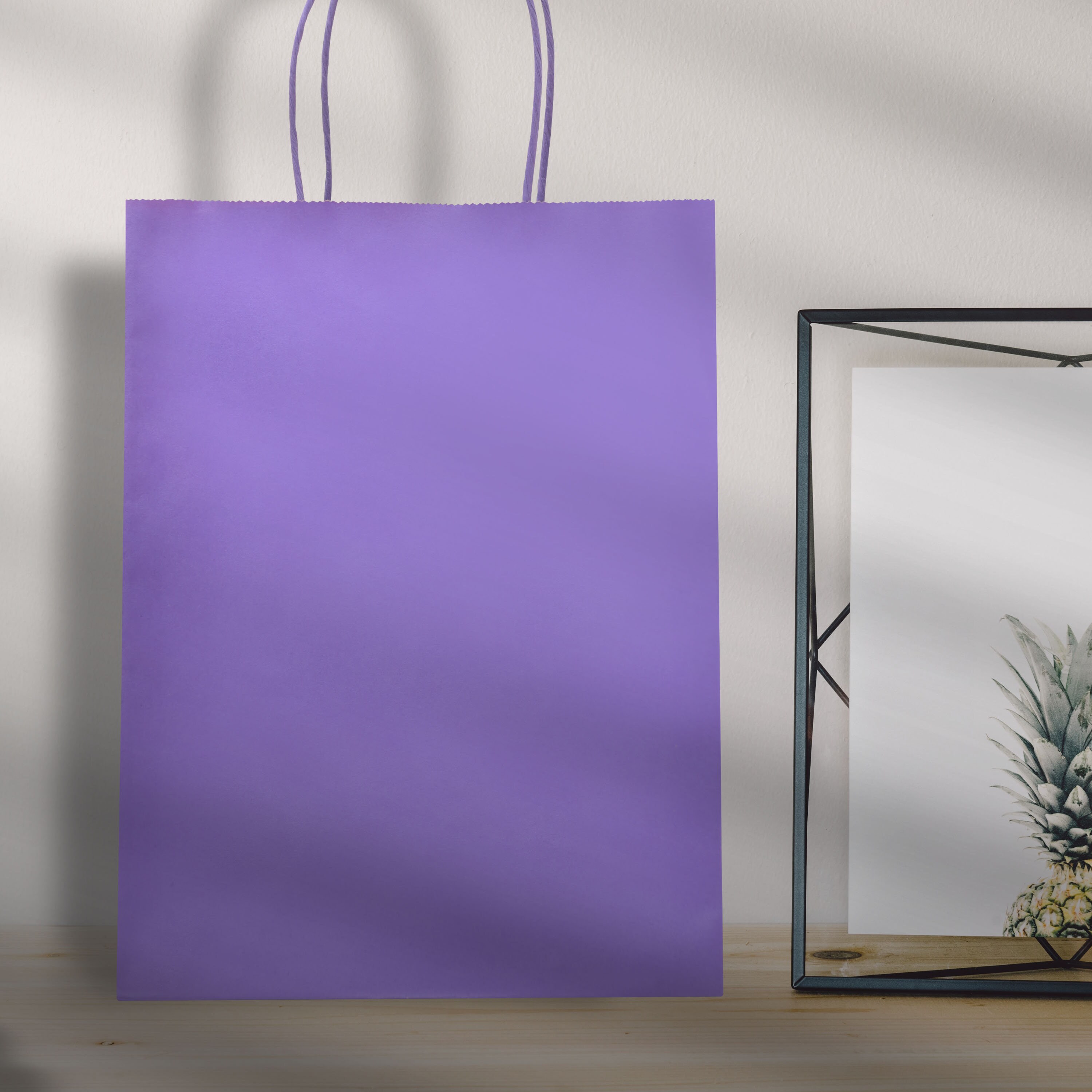 Purple Gift Bags Bulk Pack Medium Gift Bags With Handle. Great for