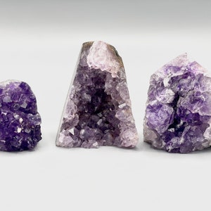 Amethyst Geode Raw Crystal Cluster Collection #7