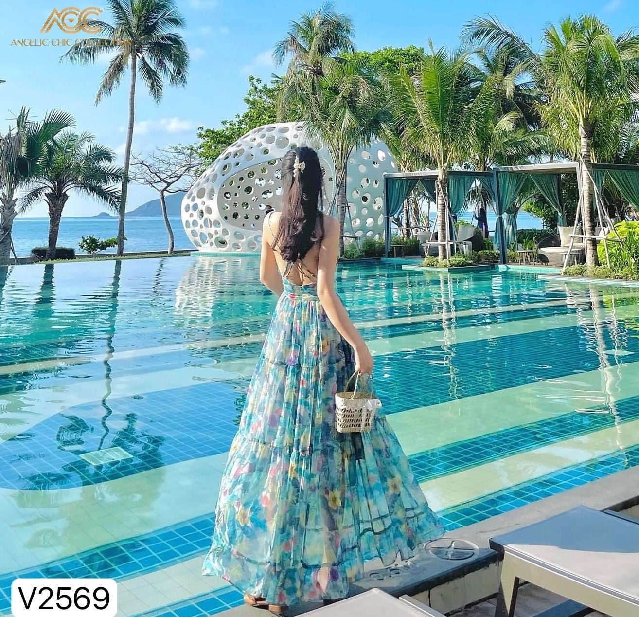 V2569 Vacation Dress Best Dress for Summer Sun Dress Dress Etsy