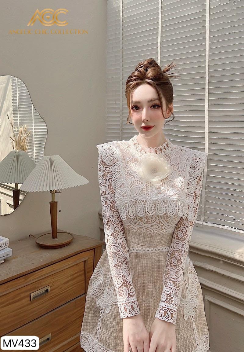 long sleeve lace christmas dress Opulessa Fall And Winter Party Christmas Sexy Elegant1pc Women's Solid  Color Lace Off Shoulder Long Sleeve Dress, Vacation Style,White Graduation  Dress