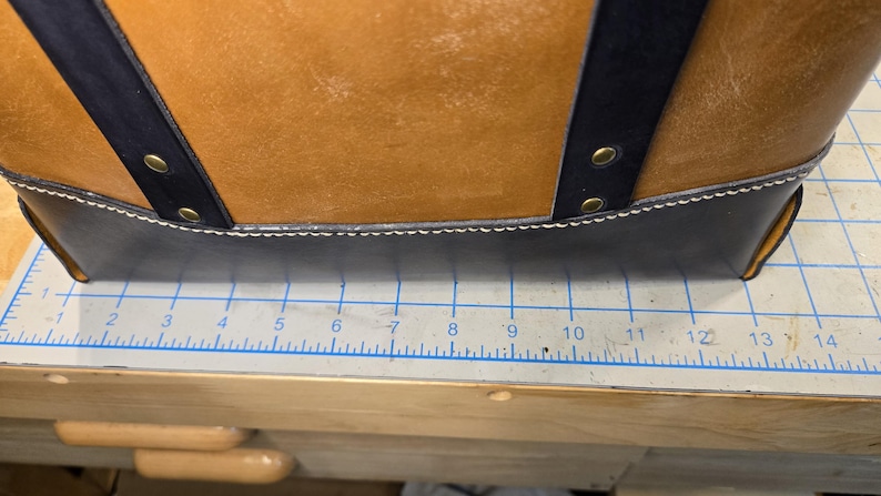 Leather 3-piece Tote Bag Pattern ** TEMPLATE FILE ** PDF - Etsy