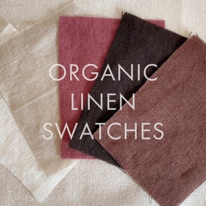 30 kleuren zacht linnen, kleurenkaart biologische stof, OEKO-TEX linnen, Europees vlas, quilten, kleding, ambacht. Stoffen van Earnest Quilt