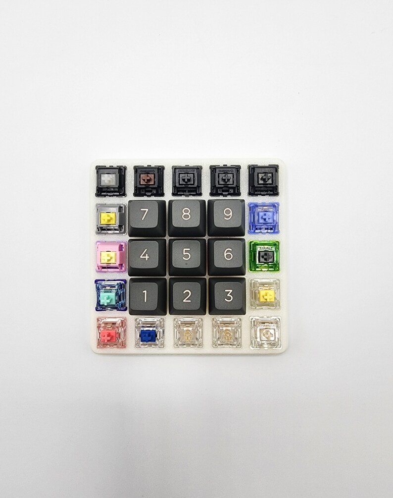 Lume Deluxe Mechanical Keyboard Switch Sampler Pack switch Etsy