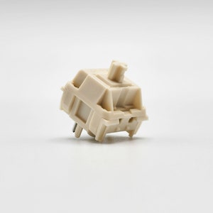 Novelkeys Cream Linear Switches (Stock or Hand-Lubed