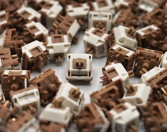 HMX YG Macchiato Linear Switches Stock or Hand Lubed