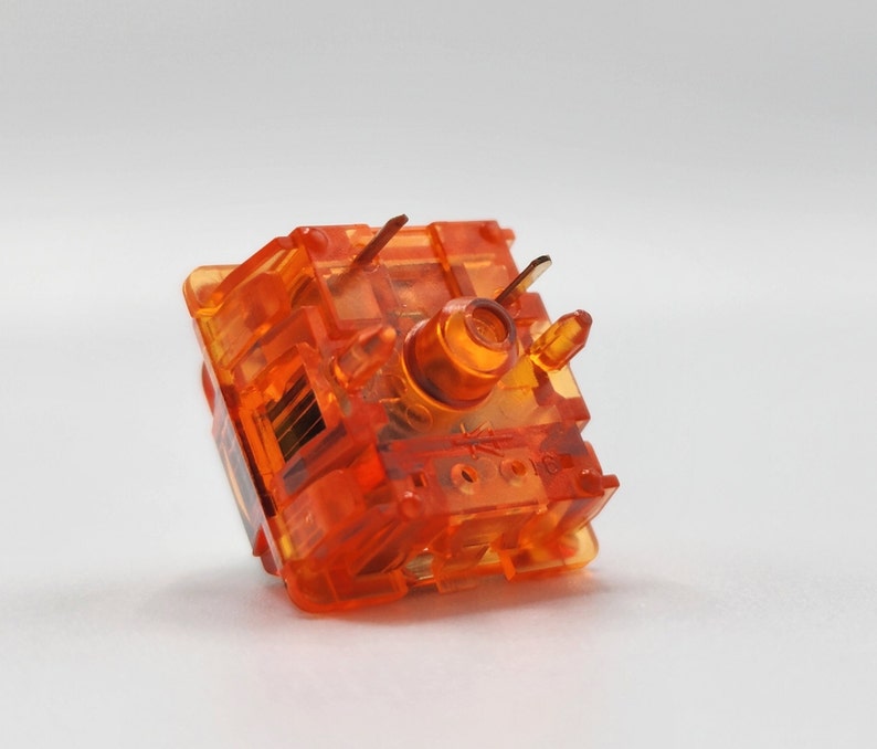 C3 Equalz X TKC 67g Tangerine Linear Switches lubed and Etsy