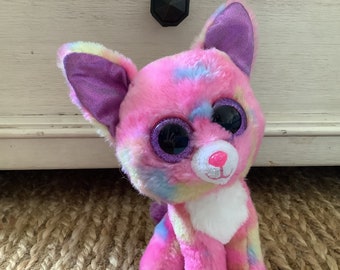 Ty Beanie Boos Ruby The Pink Monkey 6" Retired 2014 Super Cute NWTS for sale online 