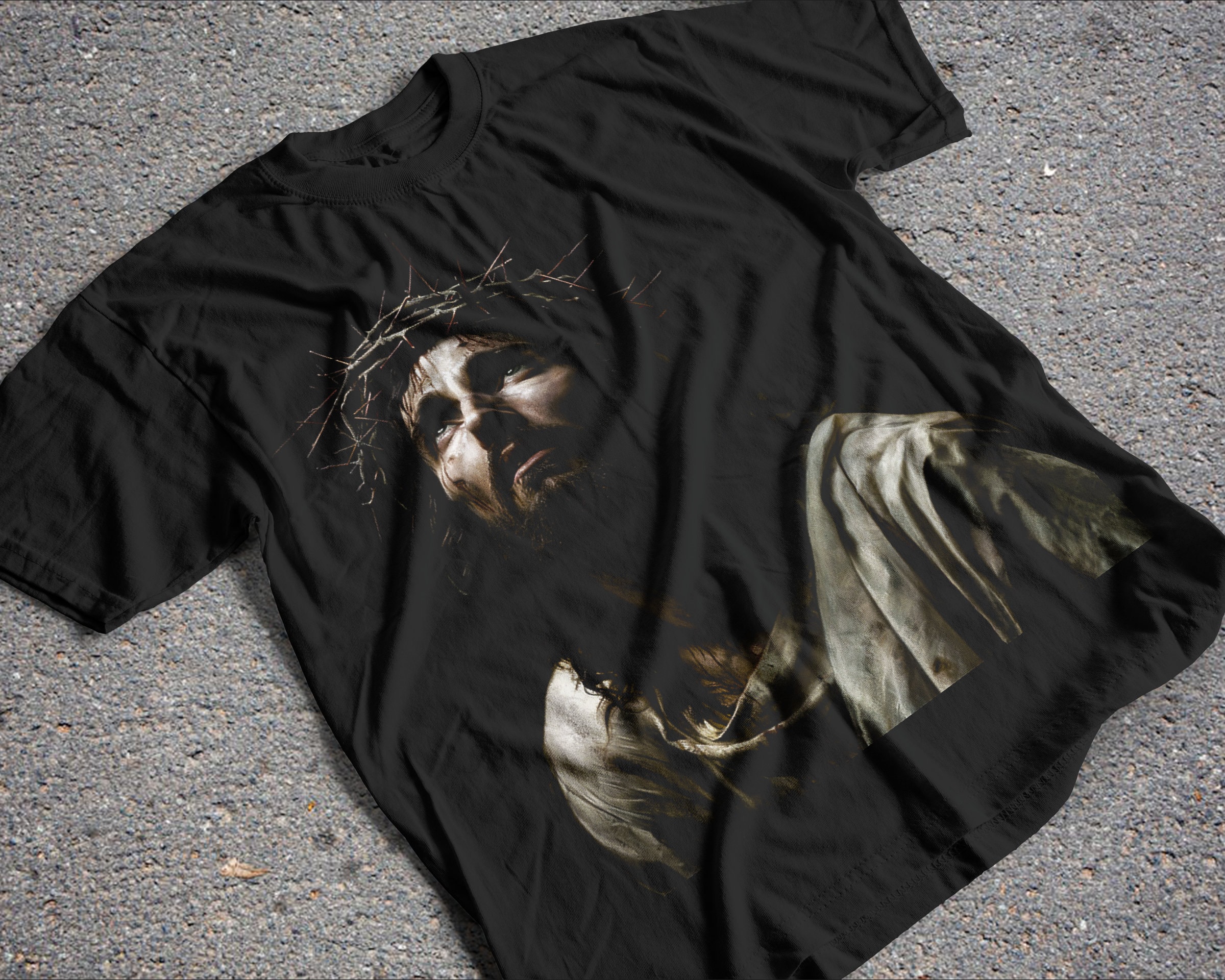 Jesus Halftone T-shirt Design, Christ Tee (PNG) - Etsy