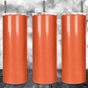Conception de gobelet en papier cartonné orange, conception de sublimation, clipart Png, gobelet maigre de 20 oz, gobelet enveloppements, gobelet en métal, motif en papier cartonné