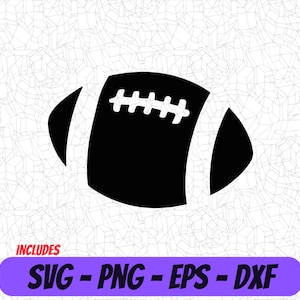 Football PNG Design | minimalist Sports SVG logo | Eps Clipart | Cricut Cut file | Sports DXF Design, Logotipo Pelota