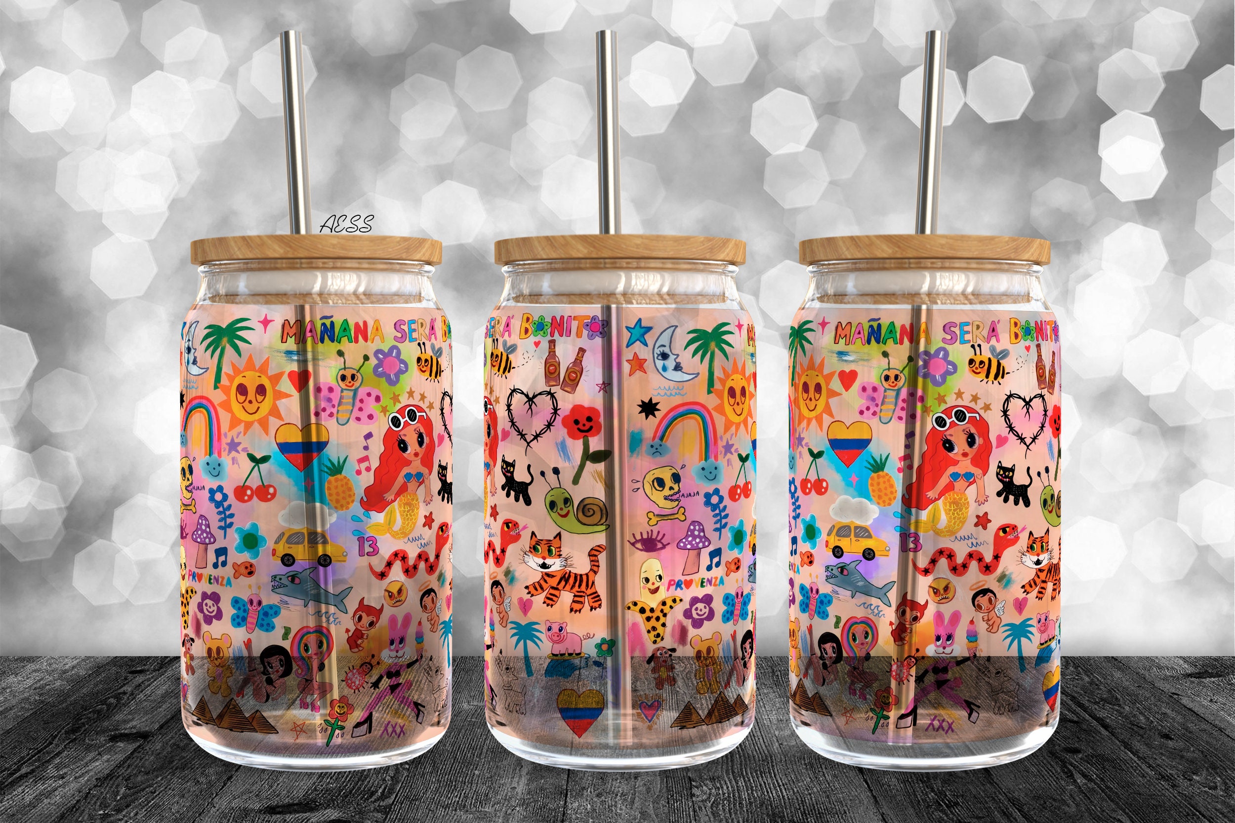 16oz. Plastic Mason Jars by Celebrate It™, 3ct.