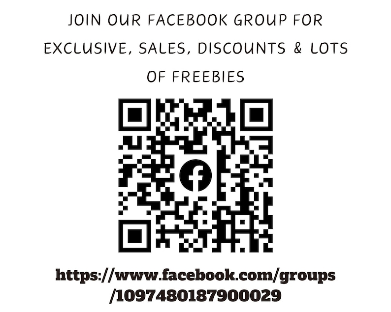 K&ouml;nnte beinhalten: Schwarz-wei&szlig;er QR-Code mit einem Facebook-Logo in der Mitte. Der Text unter dem Code lautet "https://www.facebook.com/groups/1097480187900029".
