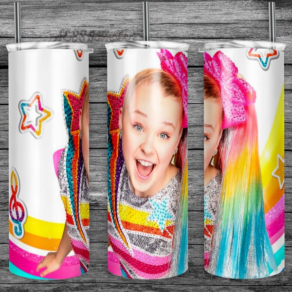 Jojo Tumbler Design, Sublimation Design, 20oz Tumbler, Tumbler Wraps, Tumbler Template, Novelty Design, Tumbler Shop, Kids Design