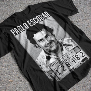 Design per maglietta DTF, design per maglietta Pablo Escobar Halftone, può essere utilizzato anche per sublimazione, DTG, serigrafia e altro ancora! Design per maglietta PNG