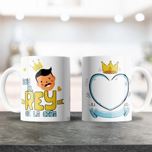 Soy el rey de la casa PNG Wrap, Sublimación de envoltura de taza de 12 oz PNG, Imagen de taza de papá, Diseño de taza del Día del Padre, Envoltura de taza de 15 oz. Descarga digital