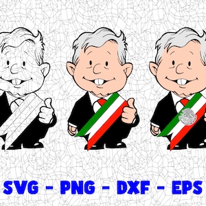 Amlito SVG, Cutting File, Png Eps Dxf Digital Clipart, Great for Viny Decals, Stickers, T-Shirts, Mugs & More! Mexico, Mexican, Cricut File
