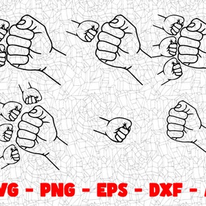 Dia del Papa SVG, arquivo de corte, clipart digital Png Pdf, ótimo para decalques Viny, adesivos, camisetas, canecas e muito mais !, Dia dos Pais, mãos de criança