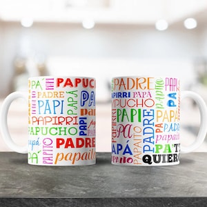 Envoltura PNG del Día del Padre, envoltura PNG para taza de 12 oz, imagen de taza de Papa, diseño de taza del Día del Padre, envoltura para taza de 15 oz. Descarga digital
