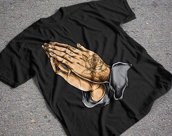 【新品未開封】PRAYING HANDS TEE // BLACK 新品未開封】PRAYING HANDS TEE // BLACK