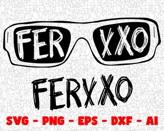 Ferxxo SVG, Cutting File, Png Eps Dxf Digital Clipart, Great for Viny Decals, Stickers, T-Shirts, Mugs & More! Reggaeton SVG Design