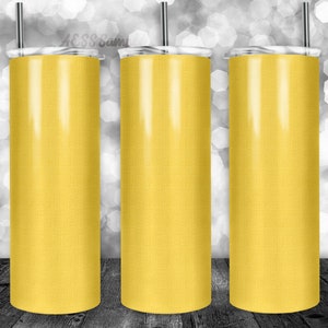Conception de gobelet en papier cartonné jaune, Sublimation Design, Png Clipart, gobelet maigre de 20 oz, gobelet enveloppements, gobelet en métal, motif en papier cartonné