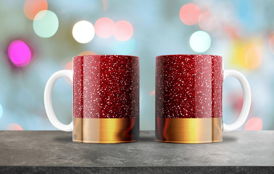 Shotgun Shell Sublimation Design for 12oz & 15oz Coffee Mugs, Ceramic ...