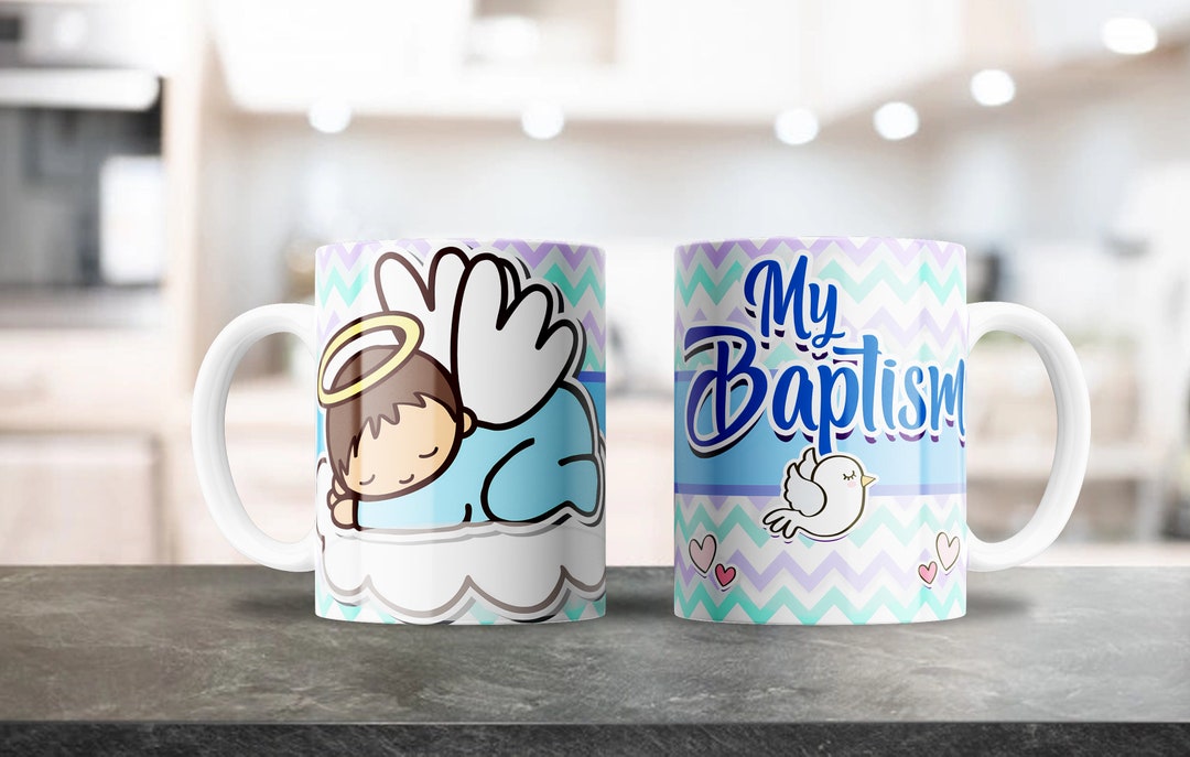 My Baptism Mug Design Sublimation Design for 11oz 15oz Mugs Etsy