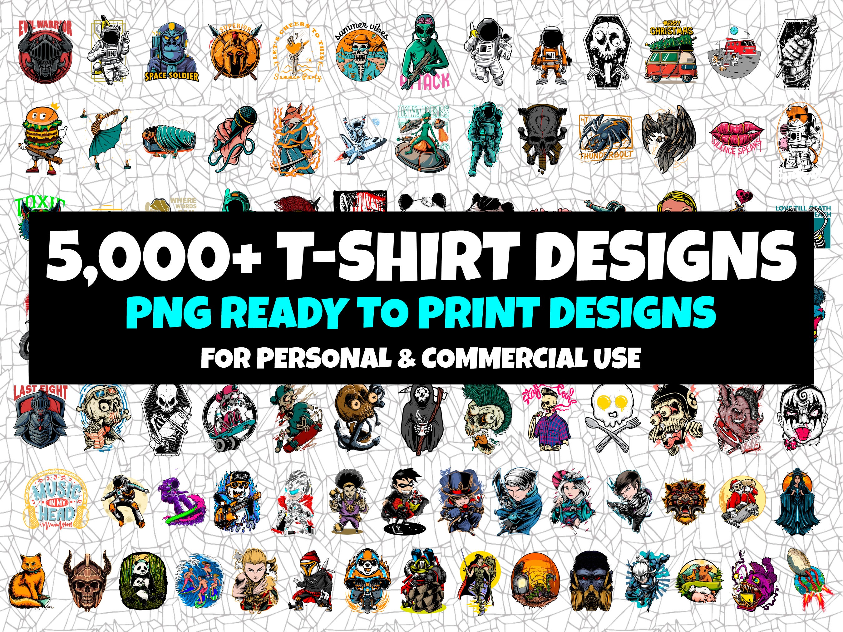 T-Shirt Design Bundles to Create Customized Printables