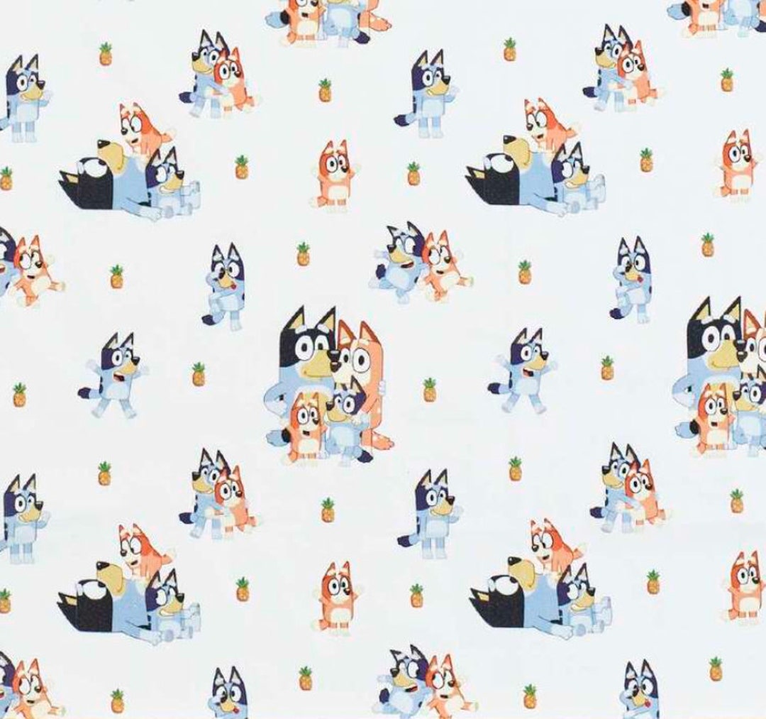 Bluey Wrapping Paper Bluey Gift Wrap Bluey Birthday Bluey Etsy