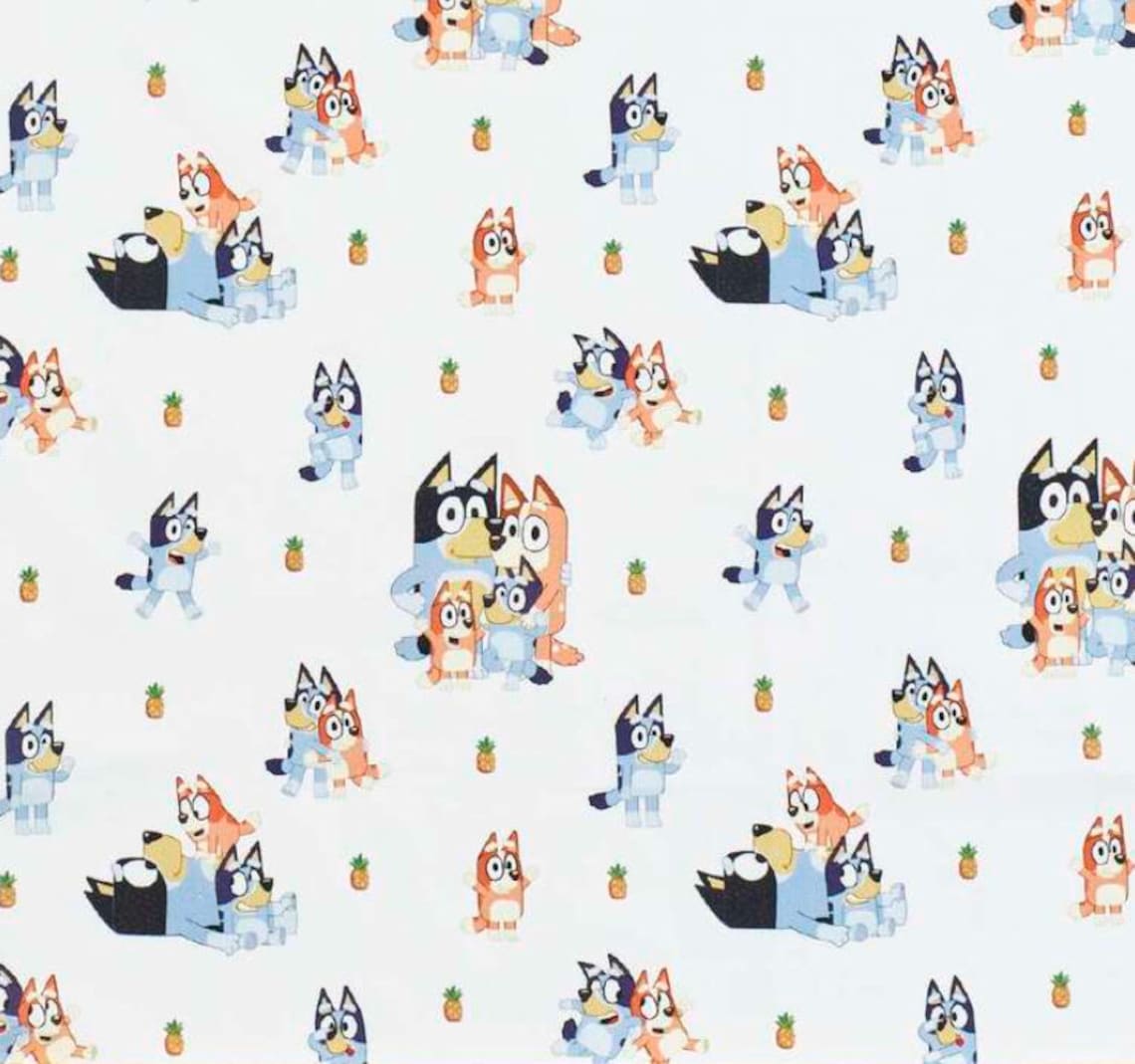 Bluey Wrapping Paper Bluey Gift Wrap Bluey Birthday Bluey Etsy
