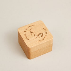 Ringbox aus Eichenholz mit Gravur, Ringbox mit Gravur, Ringbox mit Gravur, Ringbox mit Gravur, Ringbox mit Gravur
