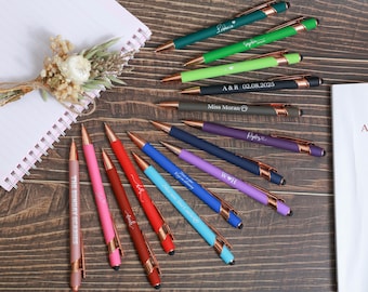 Custom Engraved Pen For Teacher Gifts,Custom Pen For Company Gifts,Personalized Student Gift For Him,Custom Wedding Gifts For Her