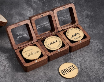 Personalized Gold Decision Coin Gift for Him,Custom Decision Maker Gift For Couples Gift,Engraved Decision Coin Gift For Family,Ideal Gift