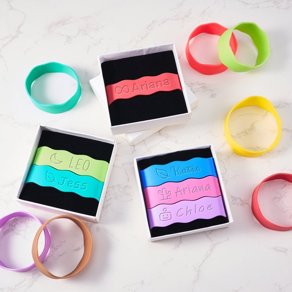 Personalized Baby Bottle Name Bands Etsy