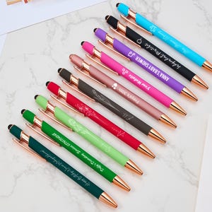 Aangepaste gegraveerde pen voor cadeaus voor leraar, aangepaste pen voor bedrijfscadeaus, gepersonaliseerd studentcadeau voor hem, aangepaste huwelijkscadeaus voor getuige