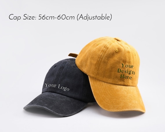 Personalized Embroidered Unisex Cap With Your Text for