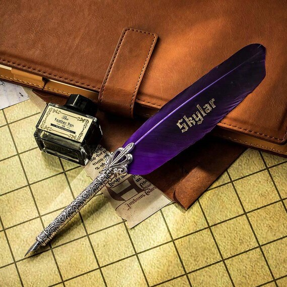Personalized DND Quill Quill Pen Calligraphy Set for Etsy