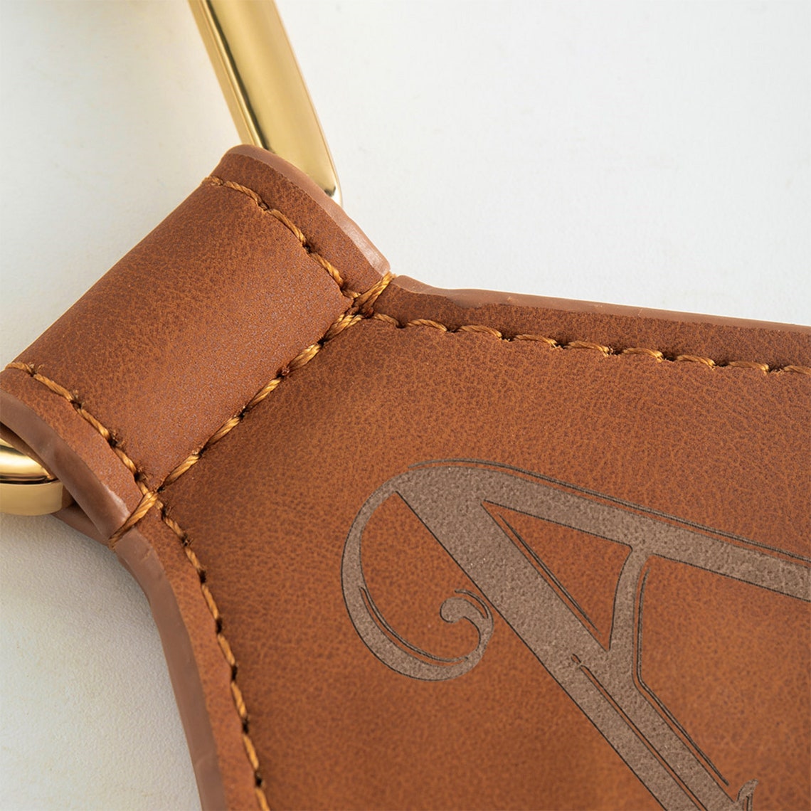 Custom Initial Leather Hat Clip Travel Bag Accessories Hat Etsy