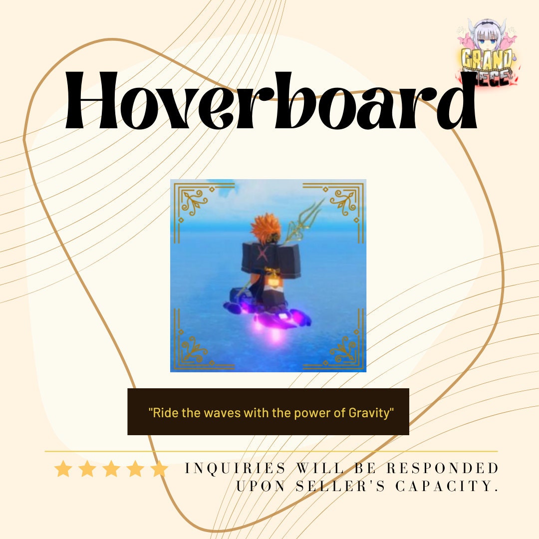 Hoverboard From GPO Grand Piece Online Etsy Hong Kong