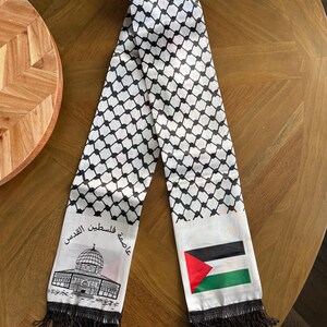 Faja de graduación / Faja de graduación de Palestina / Estola de graduación con mapa de Keffiyeh de Palestina Faja de graduación 2024 2025 Graduados de maestría Escuela secundaria