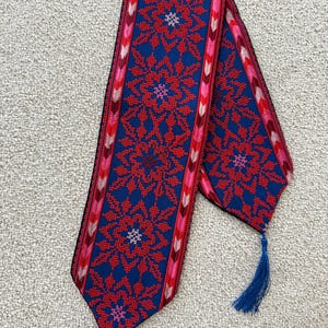 Tatreez Graduation Stole / Grad Sash Palestinian tatreez embroidery