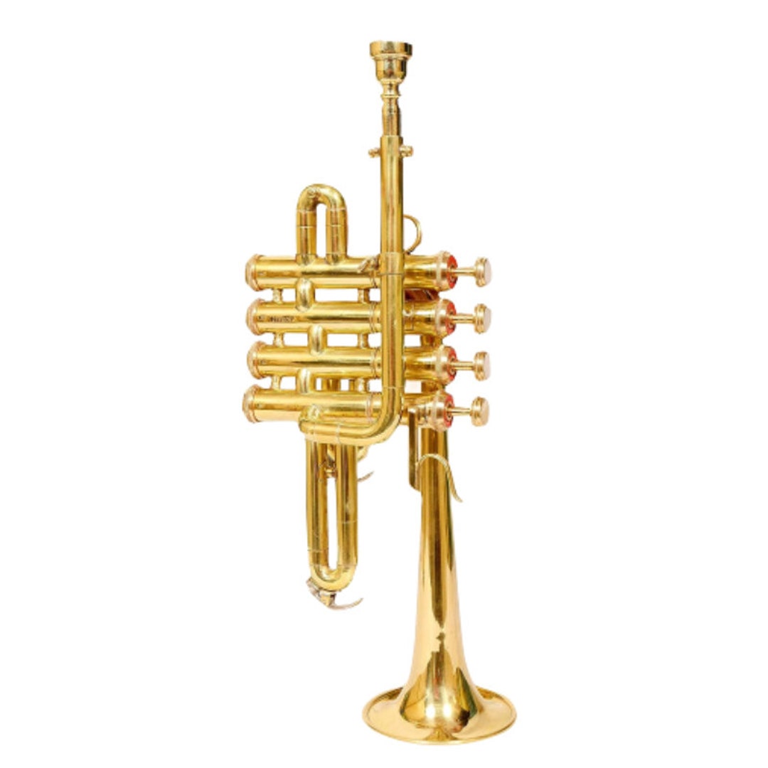 Piccolo Trumpet Low Pitch 4 Valve Brass Polish by Zaima Etsy