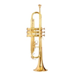Trumpet Brass Bb Handmade Brass Finish by Zaimahandicraft Comes with a Hard Case + mouthpiece for Marching Concerts and a Gift For All.